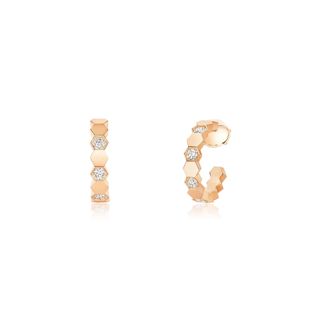 TimiBEE LOVE Earrings GOLD DIAMOND