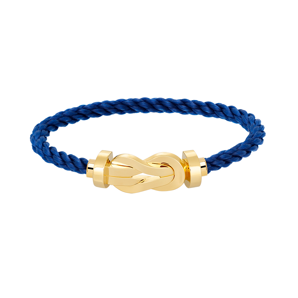 TimiCHANCE LARGE 8 FIGURE BUCKLE NO DIAMOND BRACELET GOLD