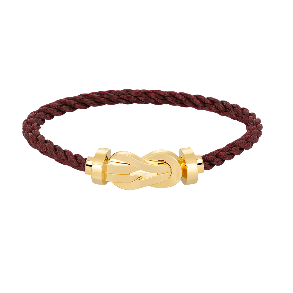 TimiCHANCE LARGE 8 FIGURE BUCKLE NO DIAMOND BRACELET GOLD