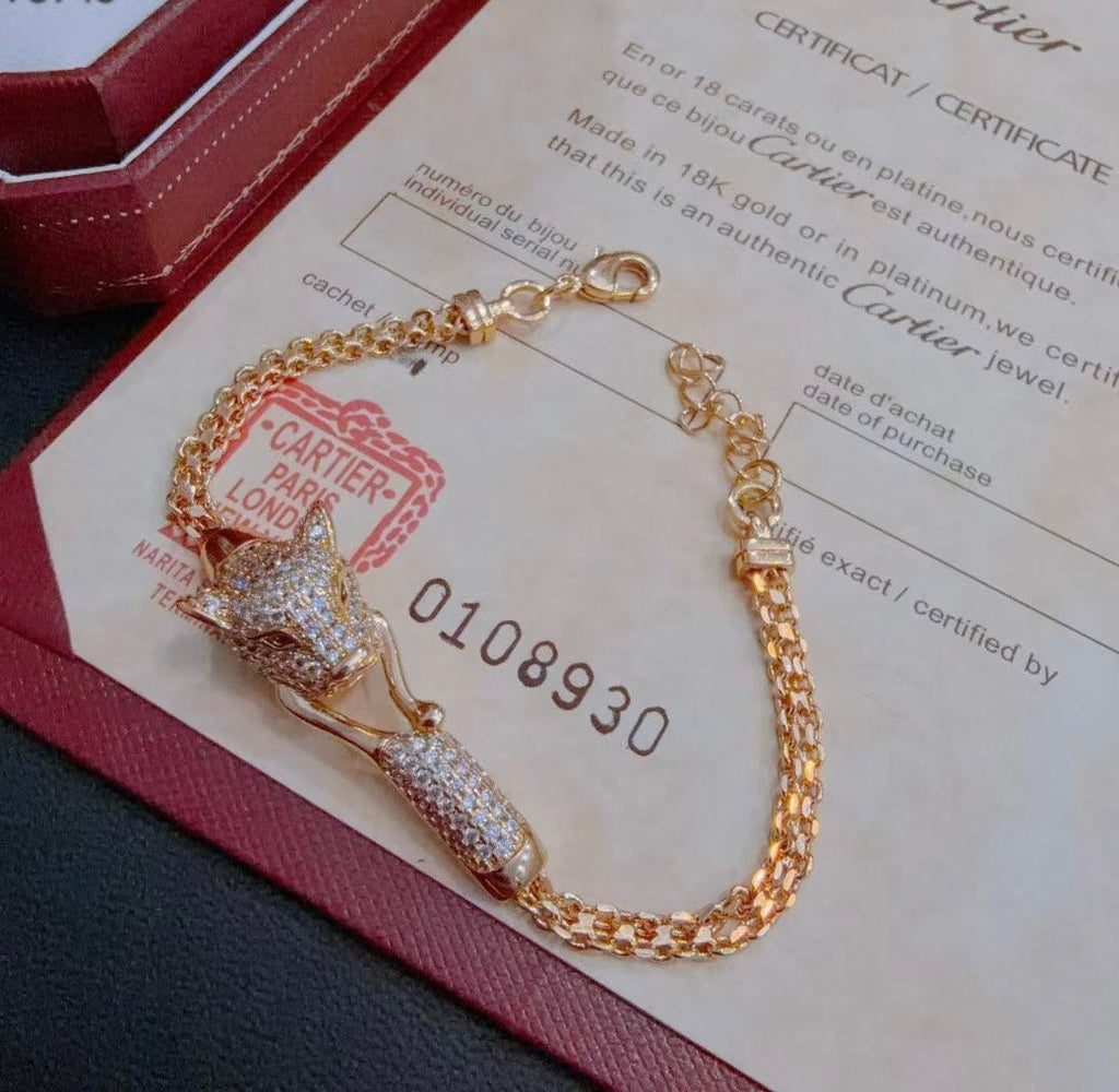 Timi PANTHERE  BRACELET DIAMONDS