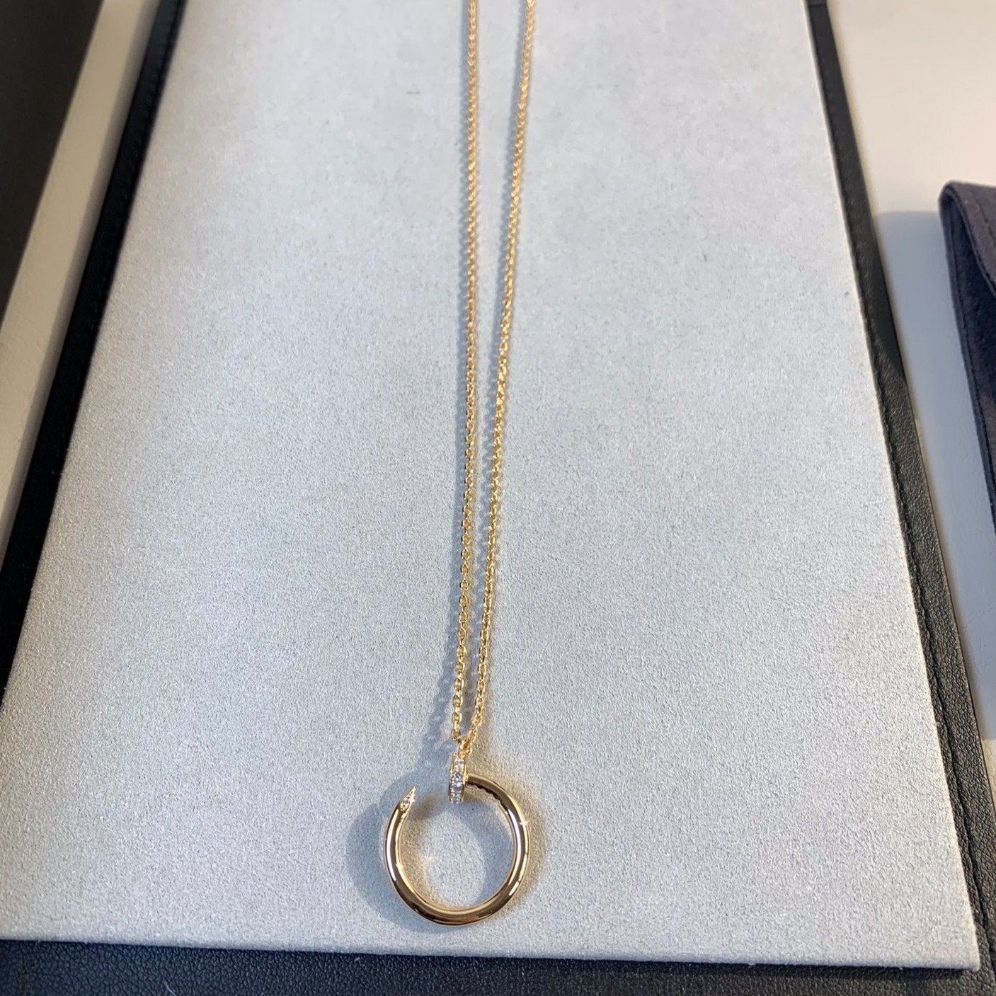 TimiJUSTE NECKLACE PINK GOLD