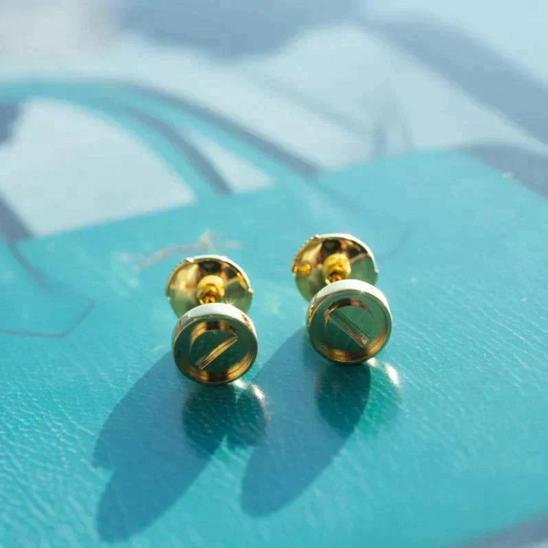 TimiLOVE EARRINGS GOLD 10MM