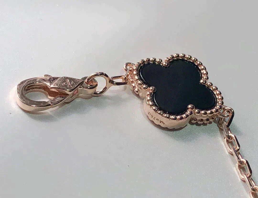 [Timi]New CLOVER 5 MOTIFS MULTICOLOR BRACELET