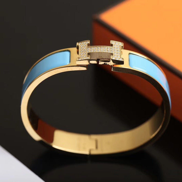 TimiH CLOUD BLUE BRACELET GOLD DIAMOND