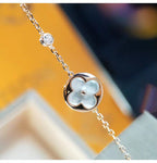 TimiSUN MOP GOLD 1 DIAMOND NECKLACE