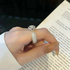 TimiPANTHERE 5.5MM ALL DIAMOND RING
