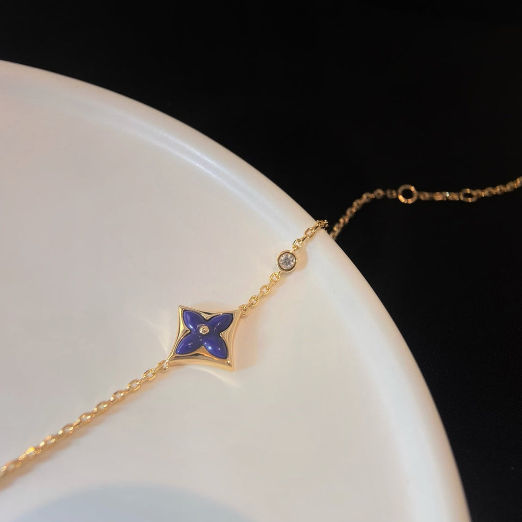 TimiCOLOR STAR PINK GOLD DIAMOND BRACELET