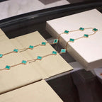 TimiCLOVER 20 MOTIFS MALACHITE GOLD