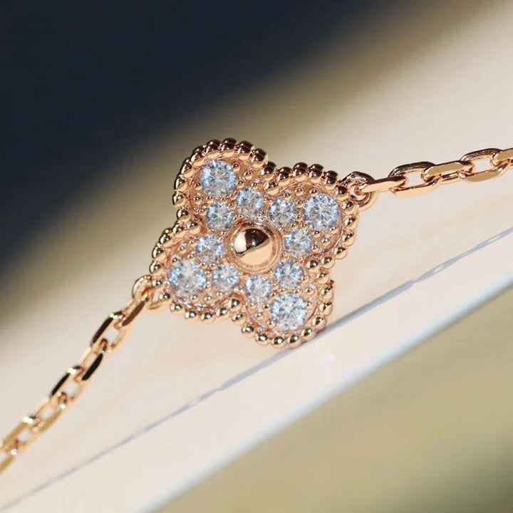 TimiCLOVER 20 MOTIFS LASER DIAMOND NECKLACE