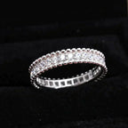 TimiPERLEE DIAMOND SILVER RING