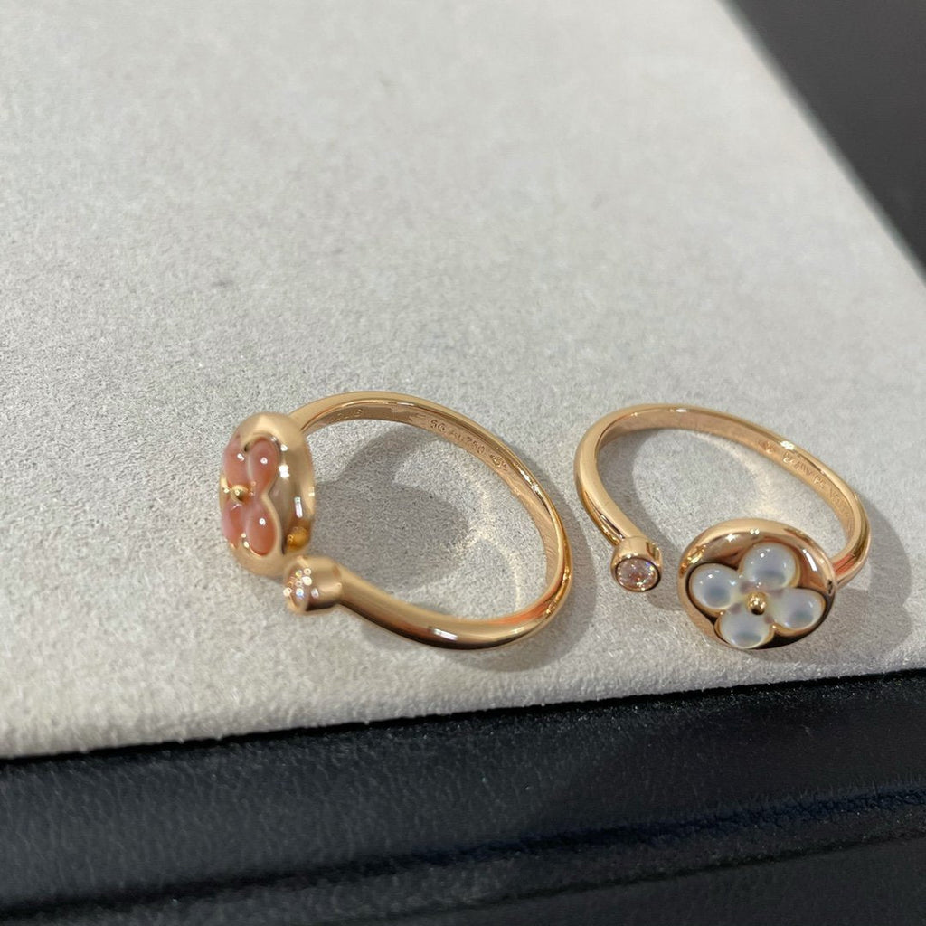 TimiSUN 1 DIAMOND PINK MOP RING