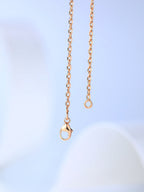 TimiH CAGE PINK GOLD NECKLACE