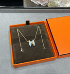 TimiPOP H SKY BLUE NECKLACE