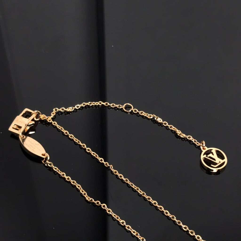 TimiCOLOR BLOSSOM PINK MOP SUN GOLD NECKLACE