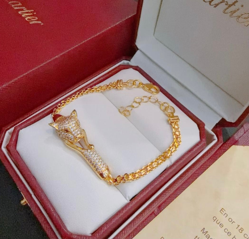 Timi PANTHERE  BRACELET DIAMONDS