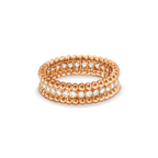 TimiPERLEE DIAMOND ROSE GOLD RING