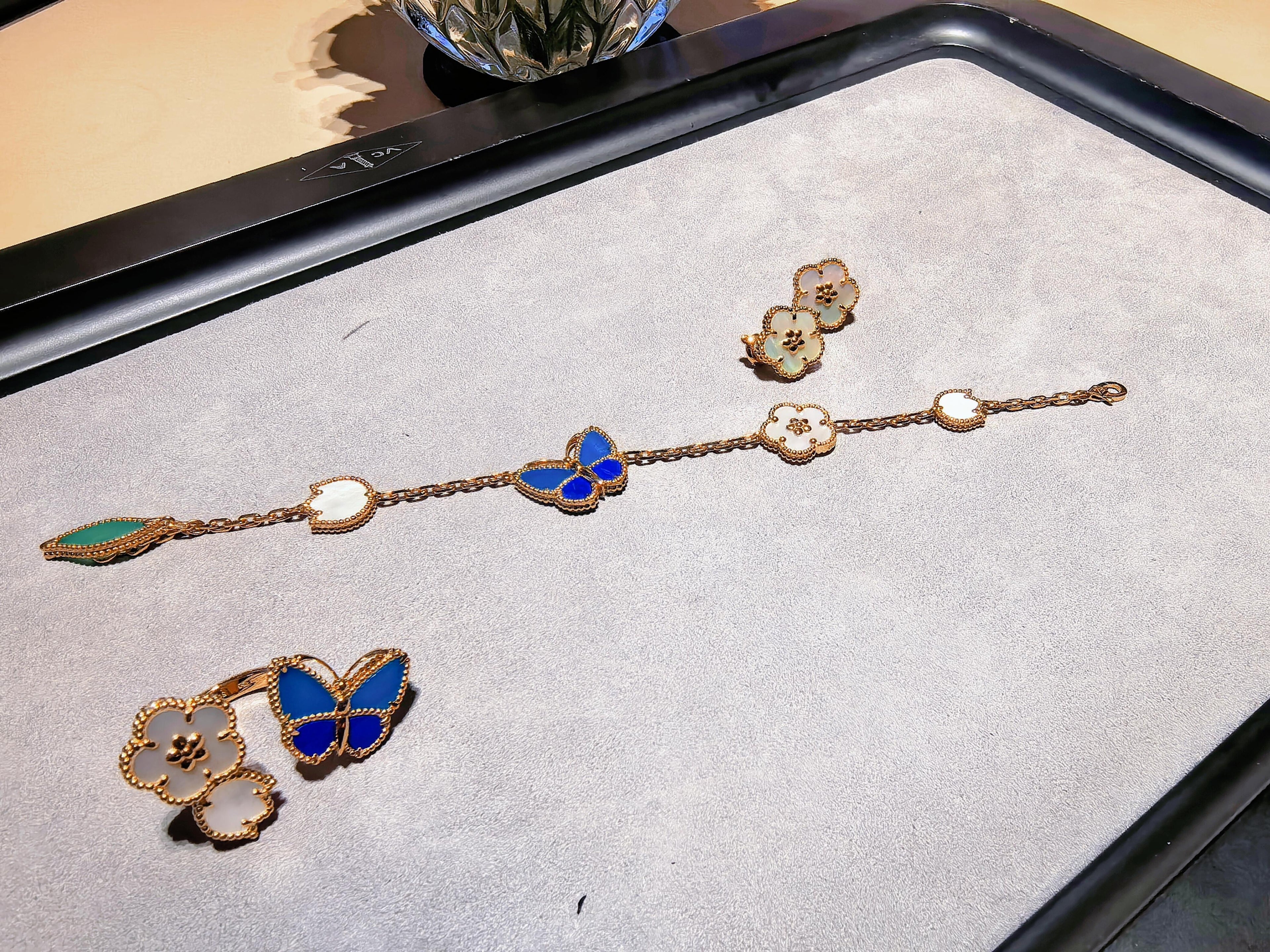 [Timi]2026 NEW MODEL SPRING LUCKY 3 MOTIF GOLD RING