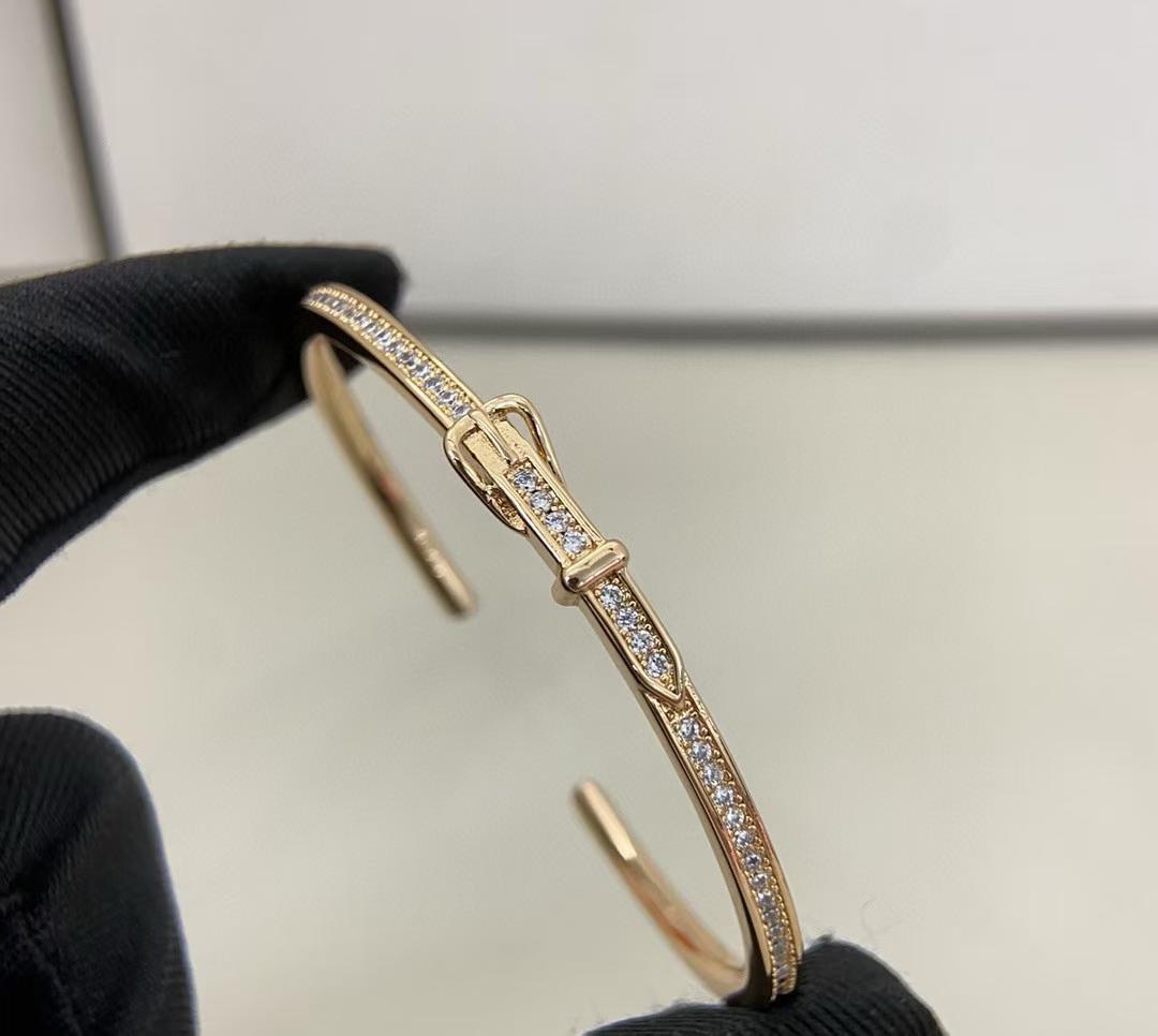 [Timi]DIAMOND-ENCRUSTED BRACELET THREE COLORS