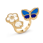 [Timi]2026 NEW MODEL SPRING LUCKY 3 MOTIF GOLD RING