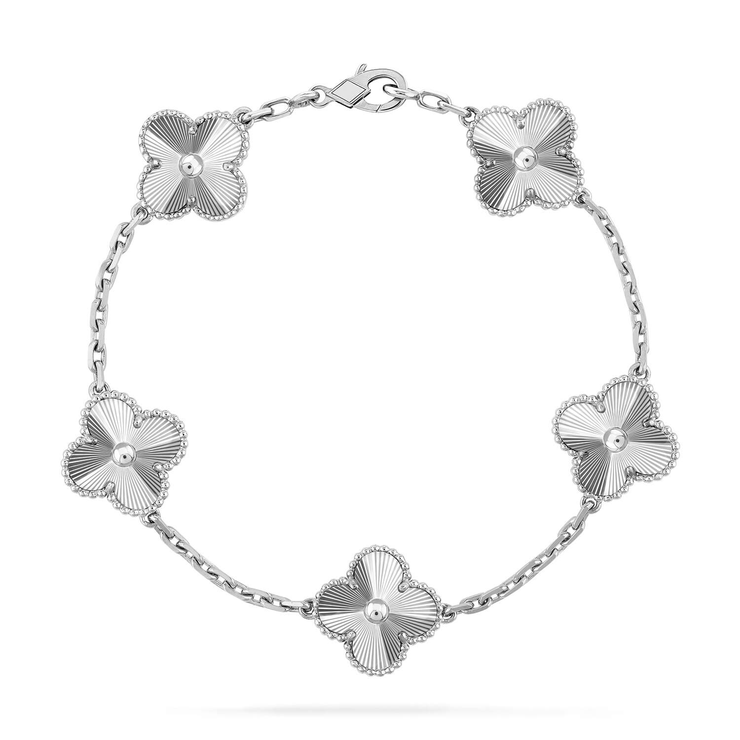 [Timi] CLOVER 5 MOTIF LASER BRACELET COLLECTION