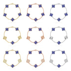 [Timi]New CLOVER 5 MOTIF BLUE VEINS BRACELET COLLECTION