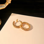 TimiCLASH SMALL HOOP EARRINGS