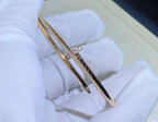 TimiJUSTE BRACELET 2.5MM DIAMONDS