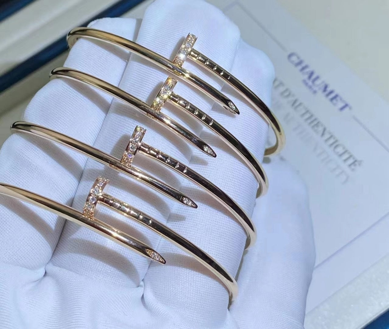 TimiJUSTE BRACELET 2.5MM DIAMONDS