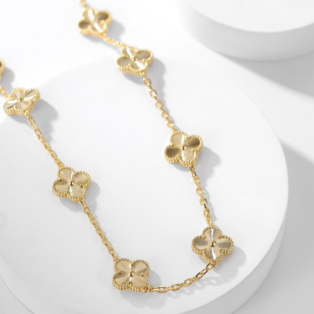 TimiCLOVER 10 MOTIFS LASER NECKLACE