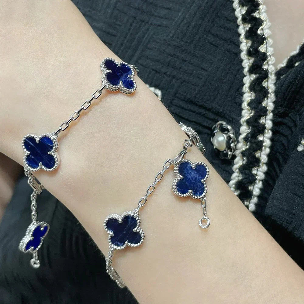 [Timi]New CLOVER 5 MOTIF PIETERSITE BRACELET COLLECTION