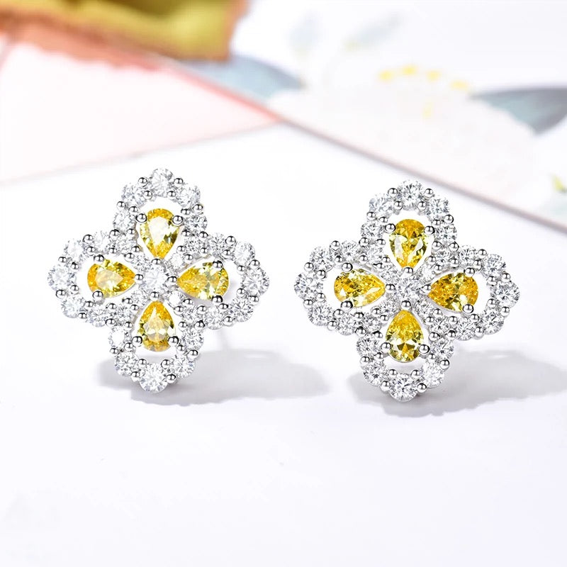 TimiLOOP EARRINGS FULL MOTIF DIAMOND 16MM