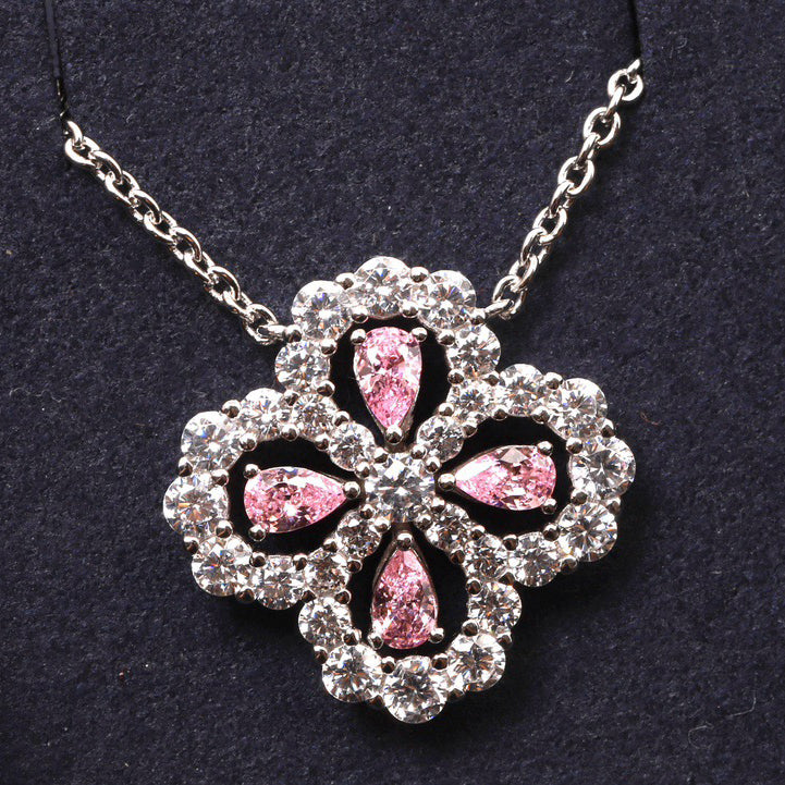 TimiLOOP NECKLACE FULL MOTIF DIAMOND 16MM MULTIPLE COLORS