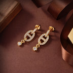 TimiHM CHAINE DIAMOND EARRINGS