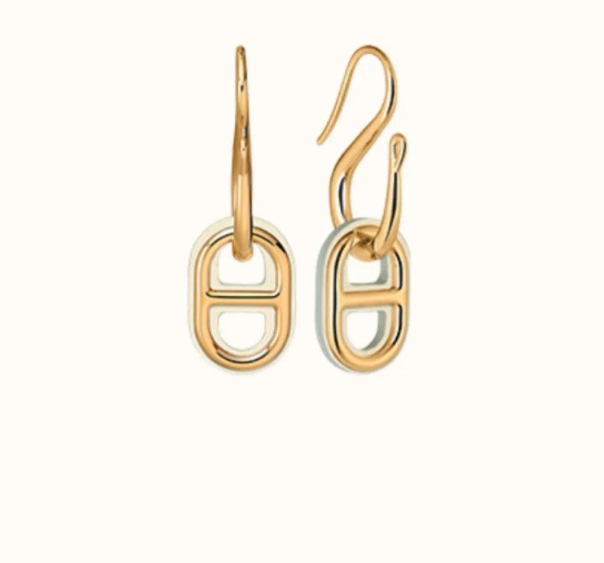 TimiHM O'MAILLON GOLD EARRINGS