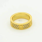 TimiLOVE RING 5.5MM DIAMONDS PAVED