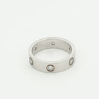 TimiLOVE RING 5.5MM 6 DIAMONDS SILVER