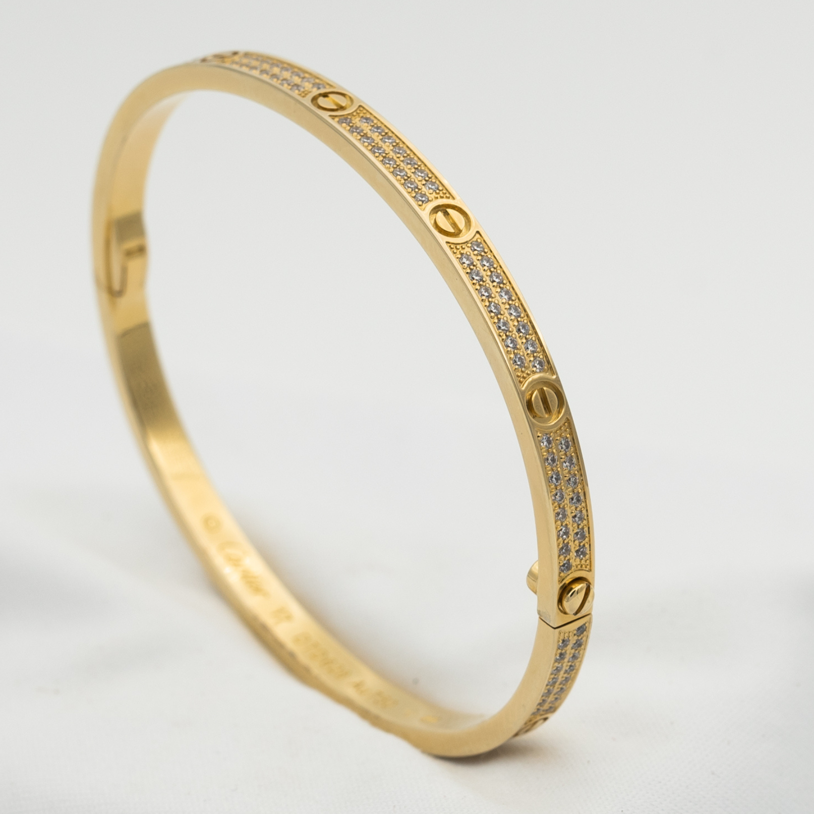 TimiLOVE BRACELET 3.65MM DIAMOND-PAVED