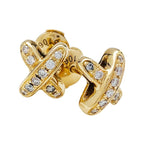 TimiJEUX DE GOLD DIAMOND EARRINGS