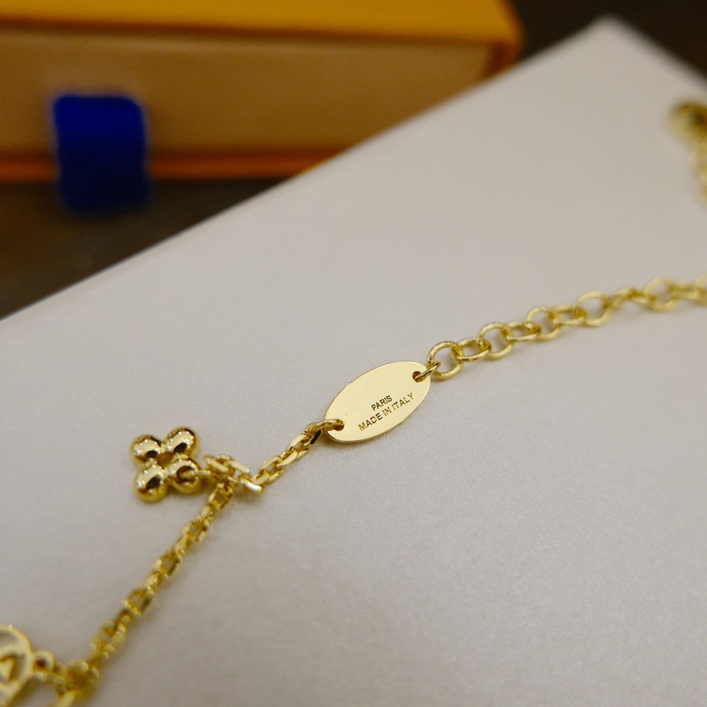 TimiBLOOMING SUPPLE NECKLACE BRASS