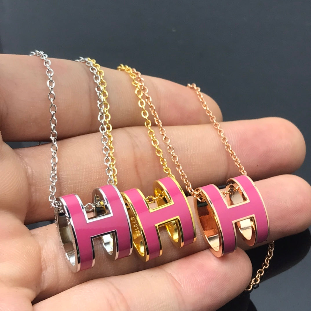 TimiH NECKLACE PINK