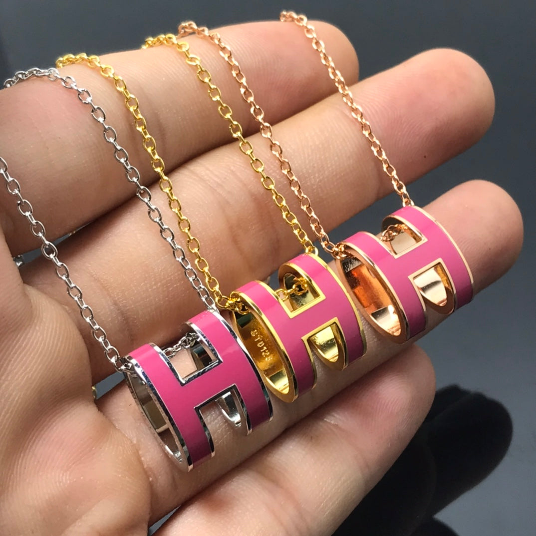 TimiH NECKLACE PINK