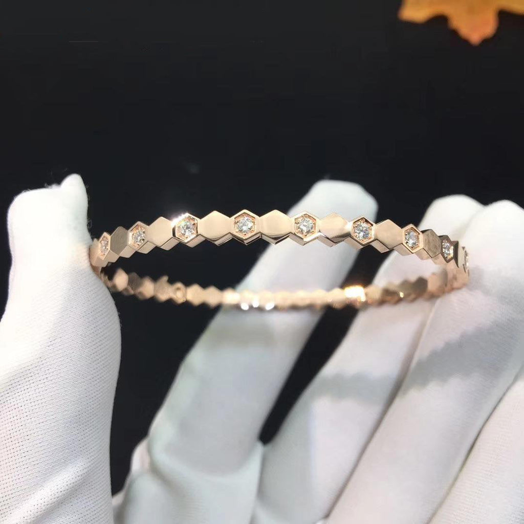TimiBEE LOVE SILVER DIAMOND BRACELET