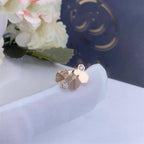 TimiBEE LOVE PINK GOLD DIAMOND EARRINGS