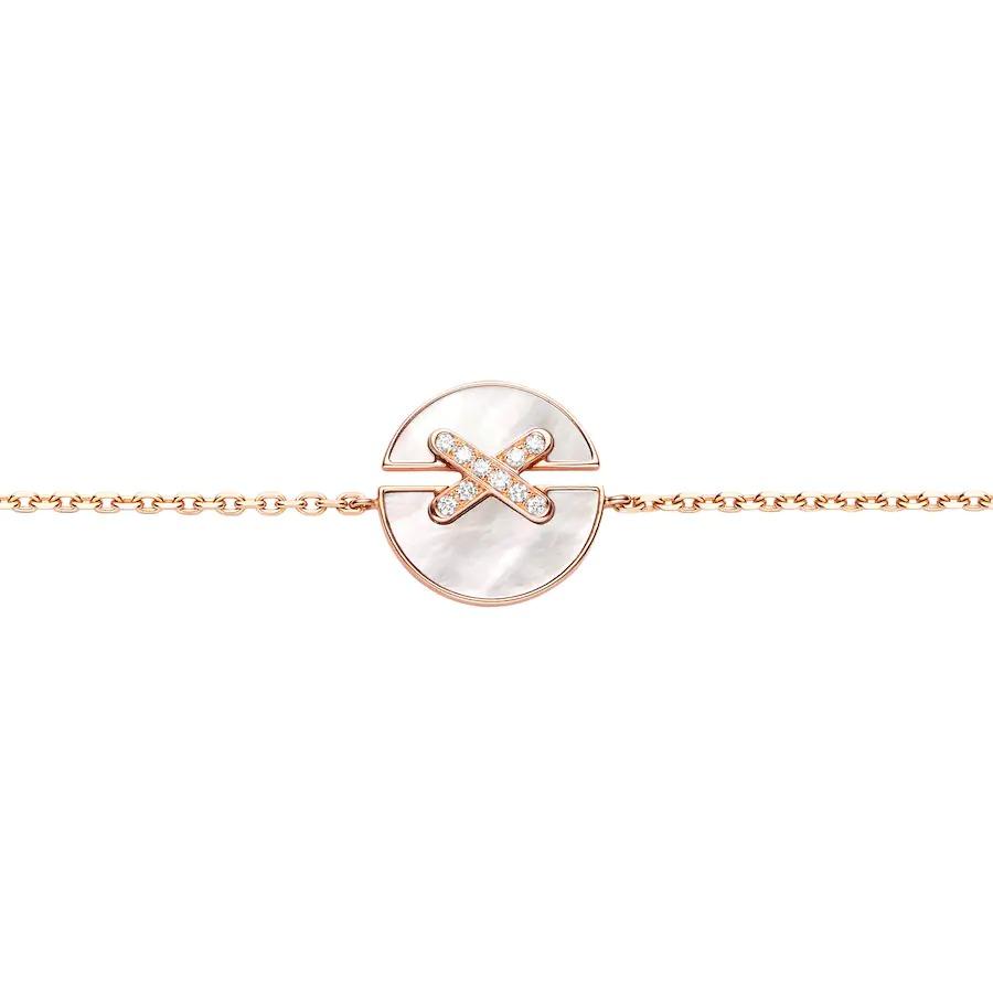 TimiJEUX DE BRACELET MOP PINK GOLD DIAMONDS