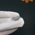 TimiJEUX DE SILVER DIAMOND RING