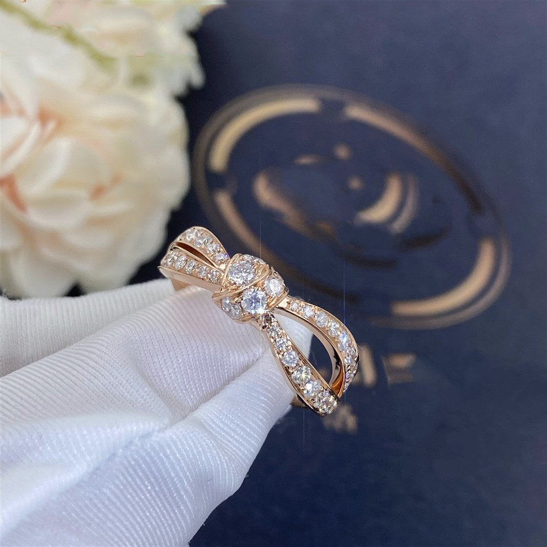 TimiLIENS PINK GOLD DIAMOND RING