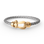 TimiFORCE LARGE HORSESHOE NO DIAMOND BRACELET GOLD