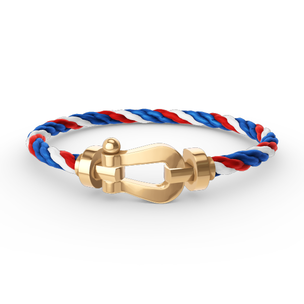 TimiFORCE LARGE HORSESHOE NO DIAMOND BRACELET GOLD