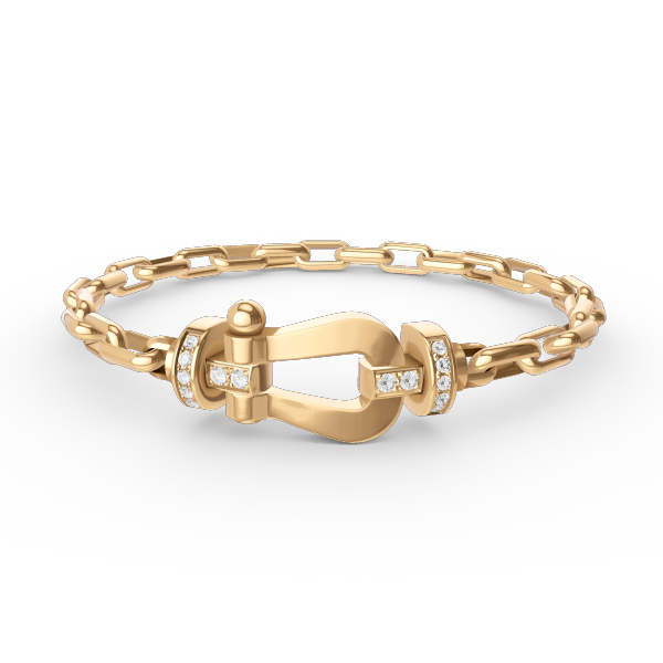 TimiFORCE LARGE HORSESHOE CLASP  METAL BRACELET