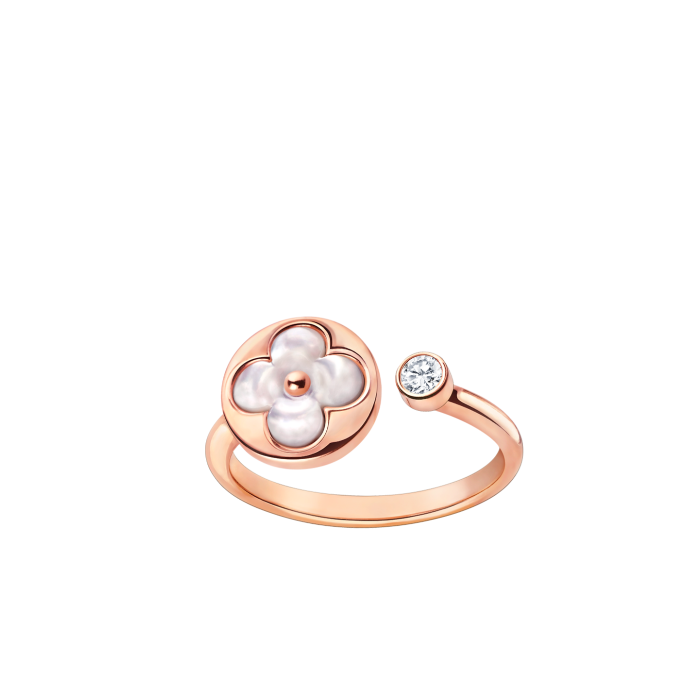 TimiSUN 1 DIAMOND PINK MOP RING